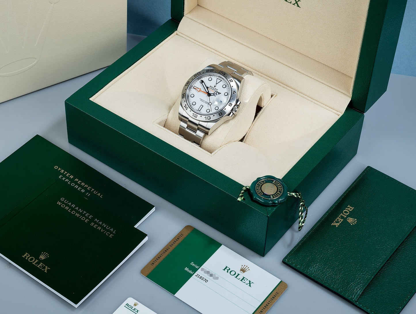 Explorer II Oyster, 42 mm, Oystersteel m216570-0001