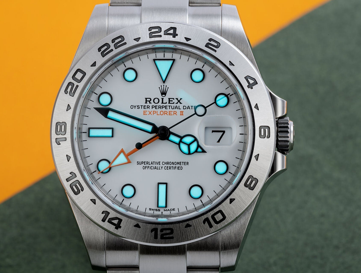 Explorer II Oyster, 42 mm, Oystersteel m216570-0001