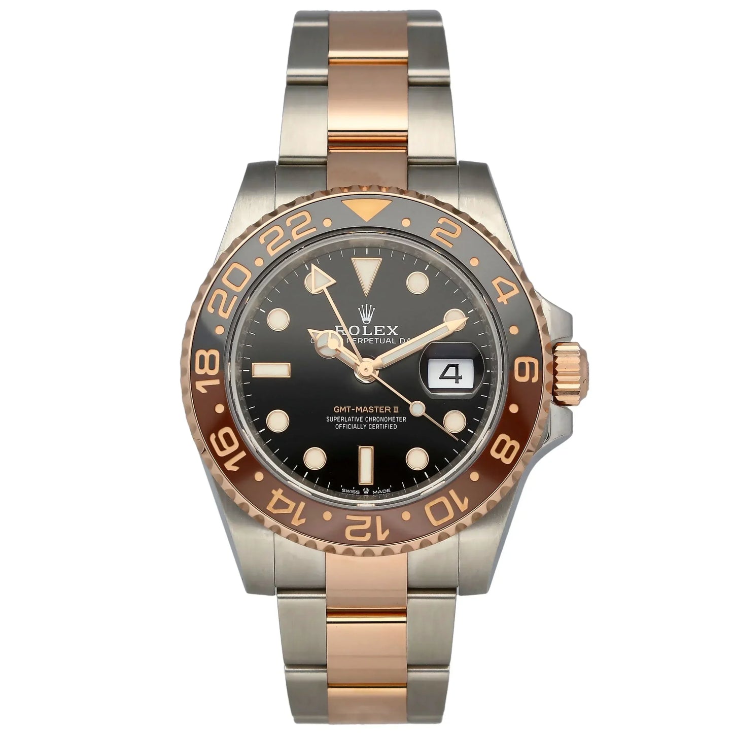 GMT-Master II 18K Everose Rose Gold “The Rootbeer”(Ref# 126715CHNR)
