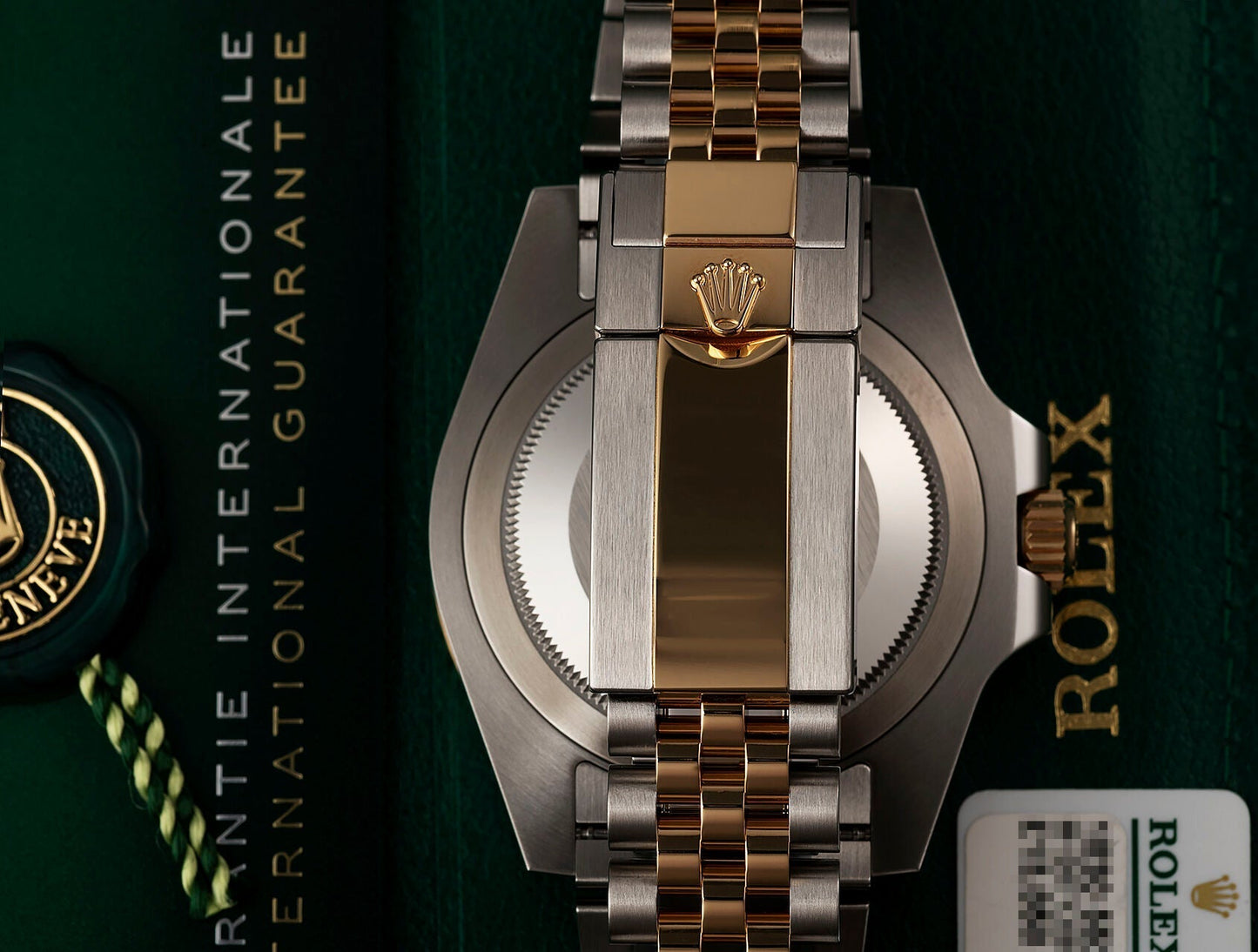GMT-Master II M126713GRNR-0001 Oyster, 40 mm, Oystersteel and yellow gold