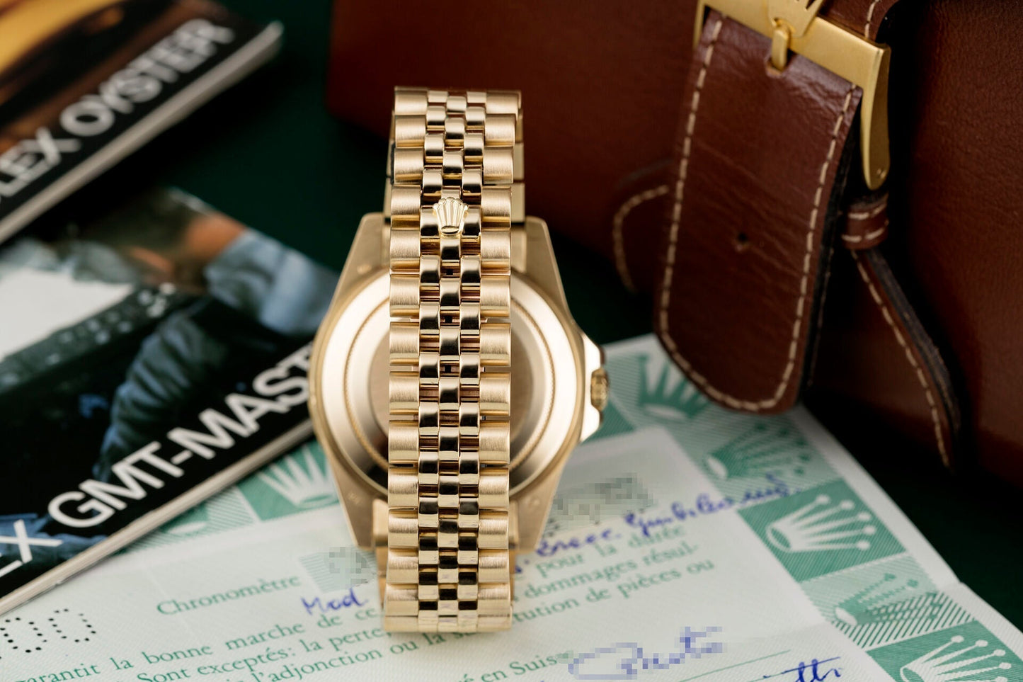 GMT-Master II M126718GRNR-0001 Oyster, 40 mm, yellow gold