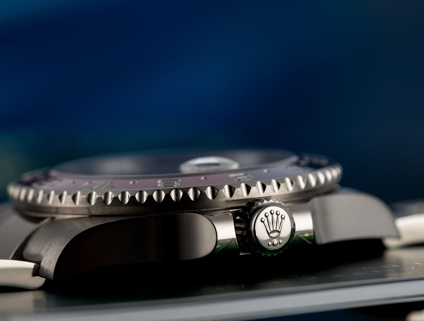 GMT-MASTER II  Oyster, 40 mm, white gold M126719BLRO-0002