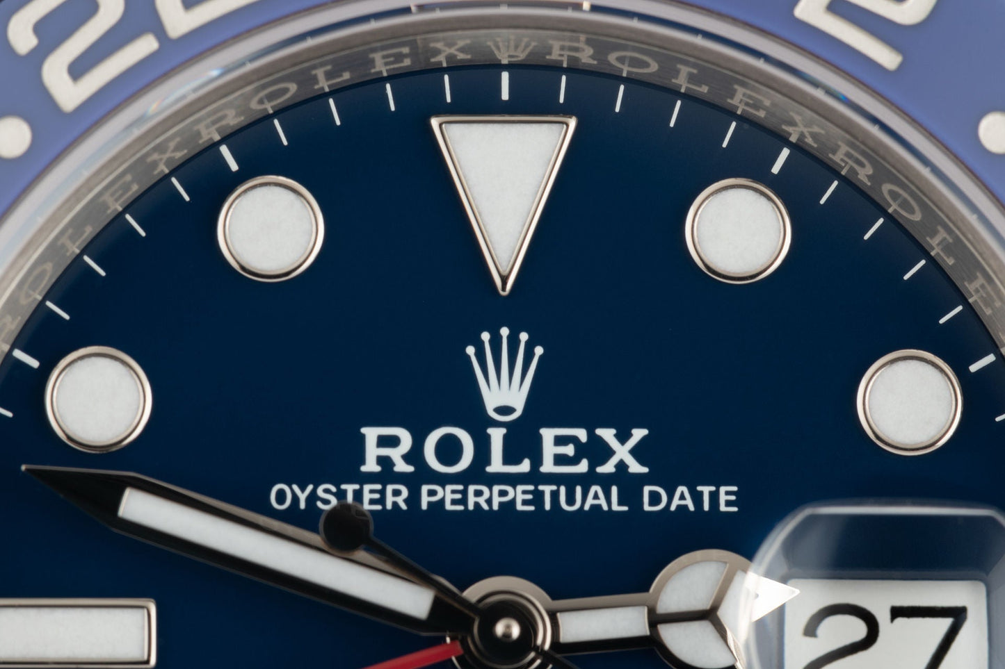 GMT-Master II  Oyster, 40 mm, white gold  M126719BLRO-0003