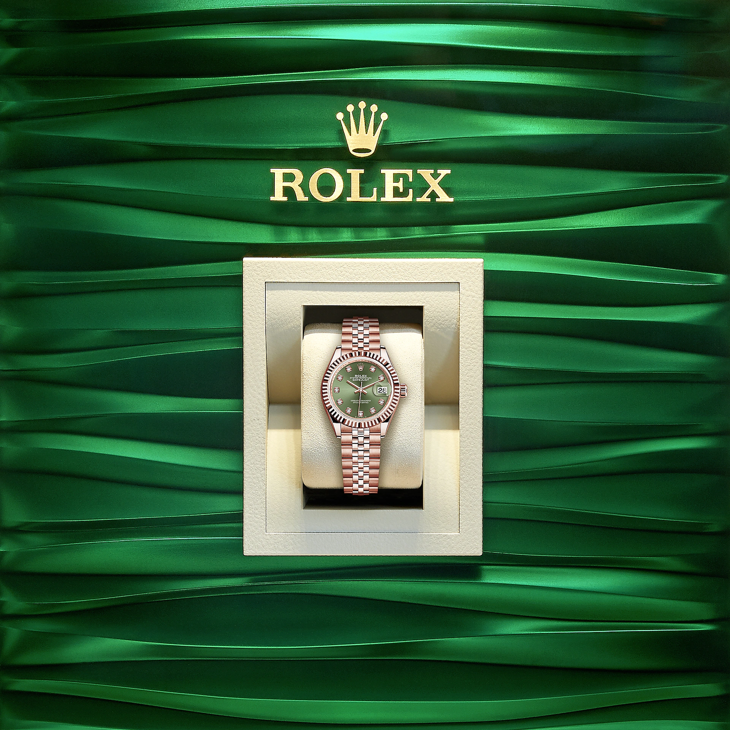 Lady-Datejust 28, 18k Everose Gold, Ref# 279175-0013