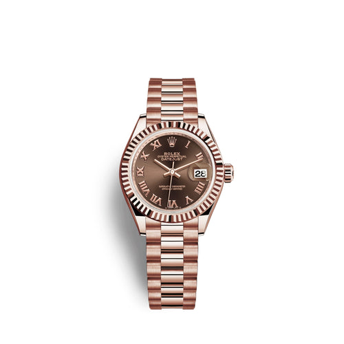 Lady-Datejust 28, 18k Everose Gold, Ref# 279175-0014
