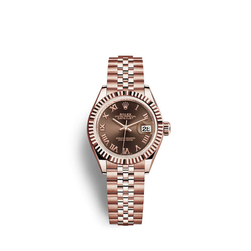 Lady-Datejust 28, 18k Everose Gold, Ref# 279175-0015