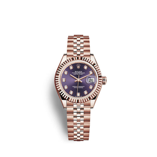 Lady-Datejust 28, 18k Everose Gold, Ref# 279175-0020