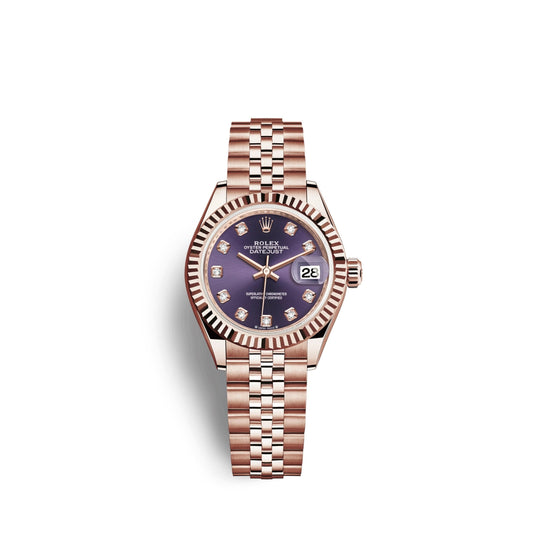 Lady-Datejust 28, 18k Everose Gold, Ref# 279175-0020