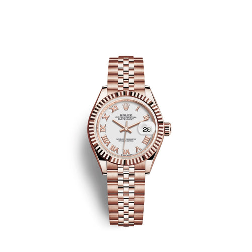 Lady-Datejust 28, 18k Everose Gold, Ref# 279175-0022
