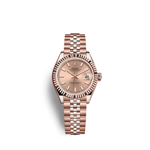 Lady-Datejust 28, 18k Everose Gold, Ref# 279175-0026