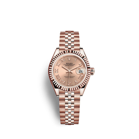 Lady-Datejust 28, 18k Everose Gold, Ref# 279175-0028