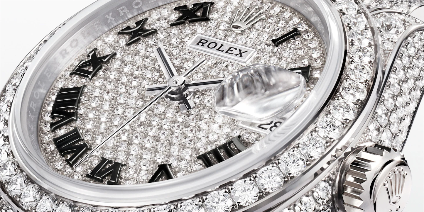 Lady-Datejust 28, 18k White Gold, Ref# 279459RBR-0001