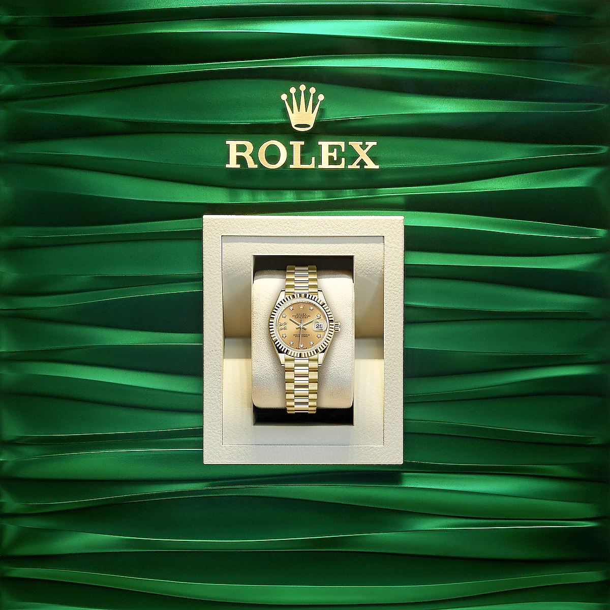 Lady-Datejust 28, 18k Yellow Gold, Ref# 279178-0013