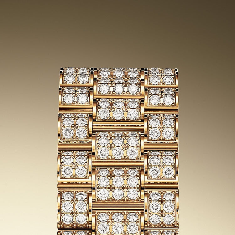 Lady-Datejust 28, 18k Yellow Gold, Ref# 279458RBR-0001