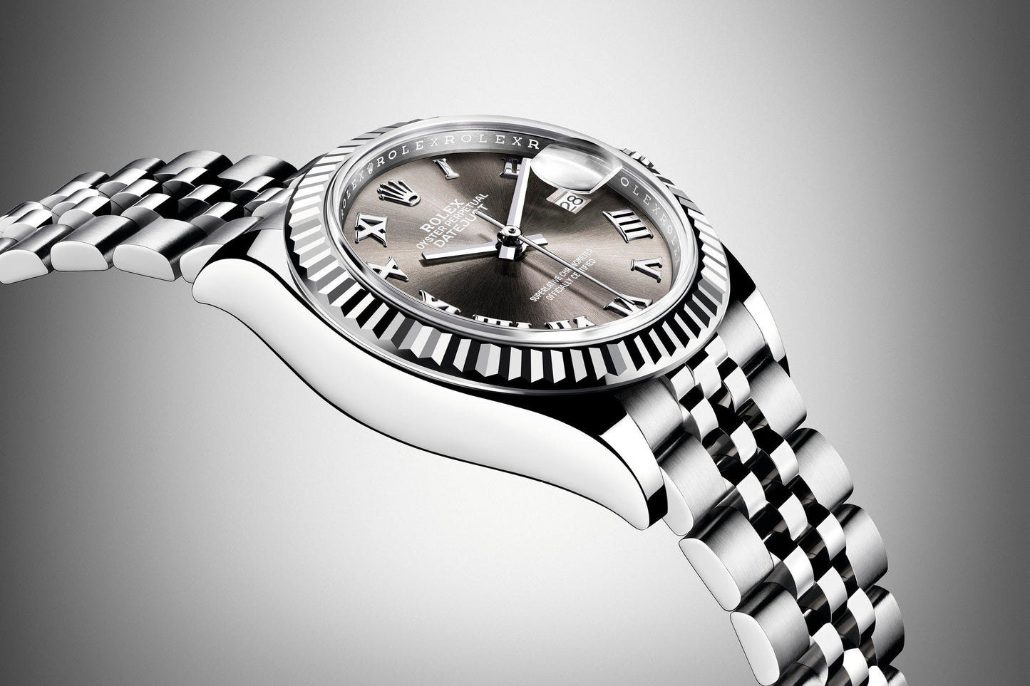 Lady-Datejust 28, Oystersteel and 18k White Gold, Ref# 279174-0013