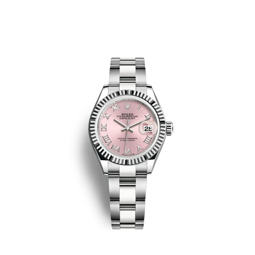 Lady-Datejust 28, Oystersteel and 18k White Gold, Ref# 279174-0018