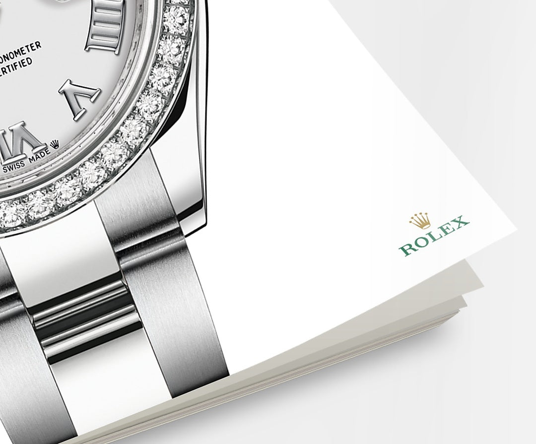 Lady-Datejust 28, Oystersteel and 18k White Gold, Ref# 279384RBR-0020
