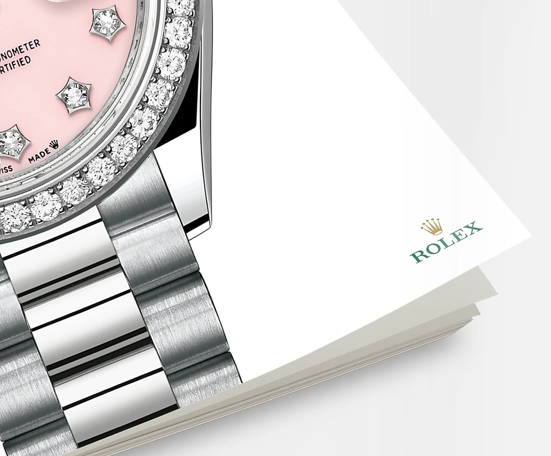 Lady-Datejust 28mm, 18k White Gold, Ref# 279139rbr-0002