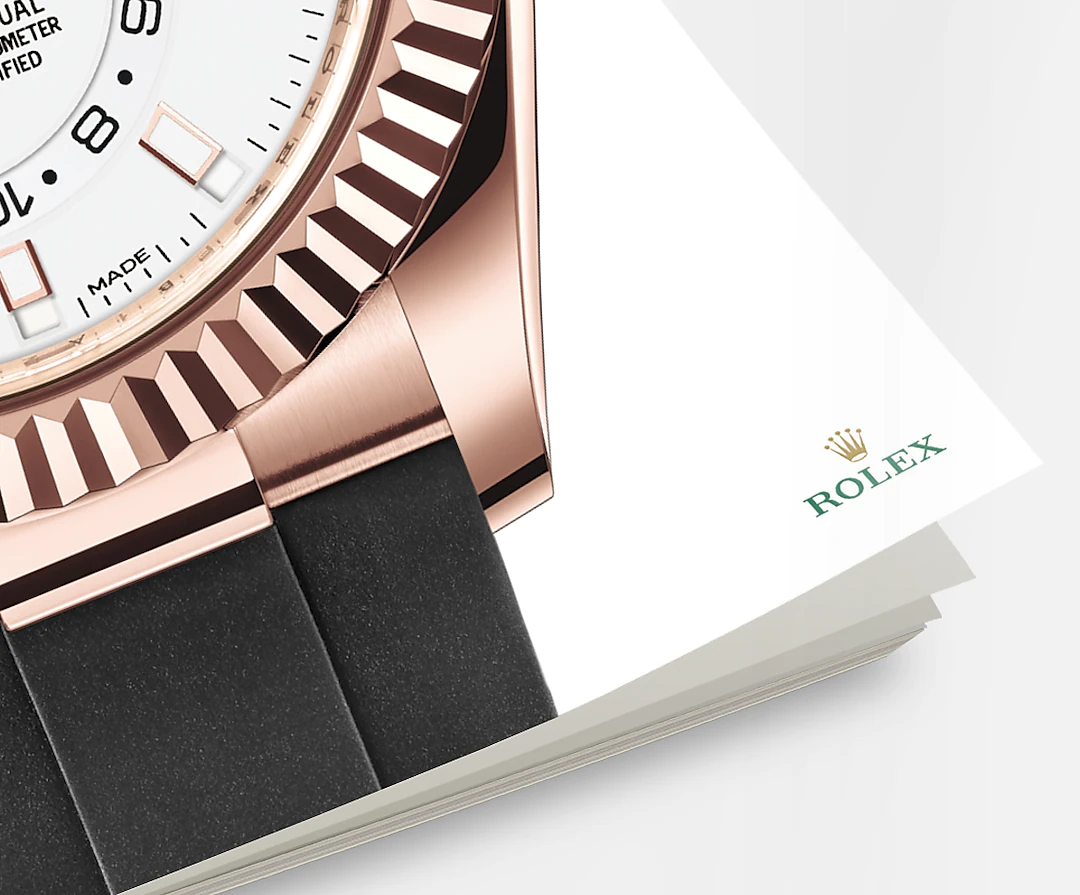 Sky-Dweller 42mm, 18k Everose Gold, Oysterflex, Ref# 326235-0004