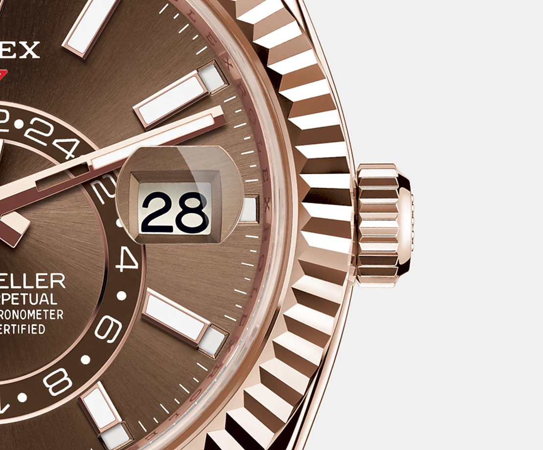 Sky-Dweller 40.5mm, 18k Everose Gold, Ref# 326935-0006
