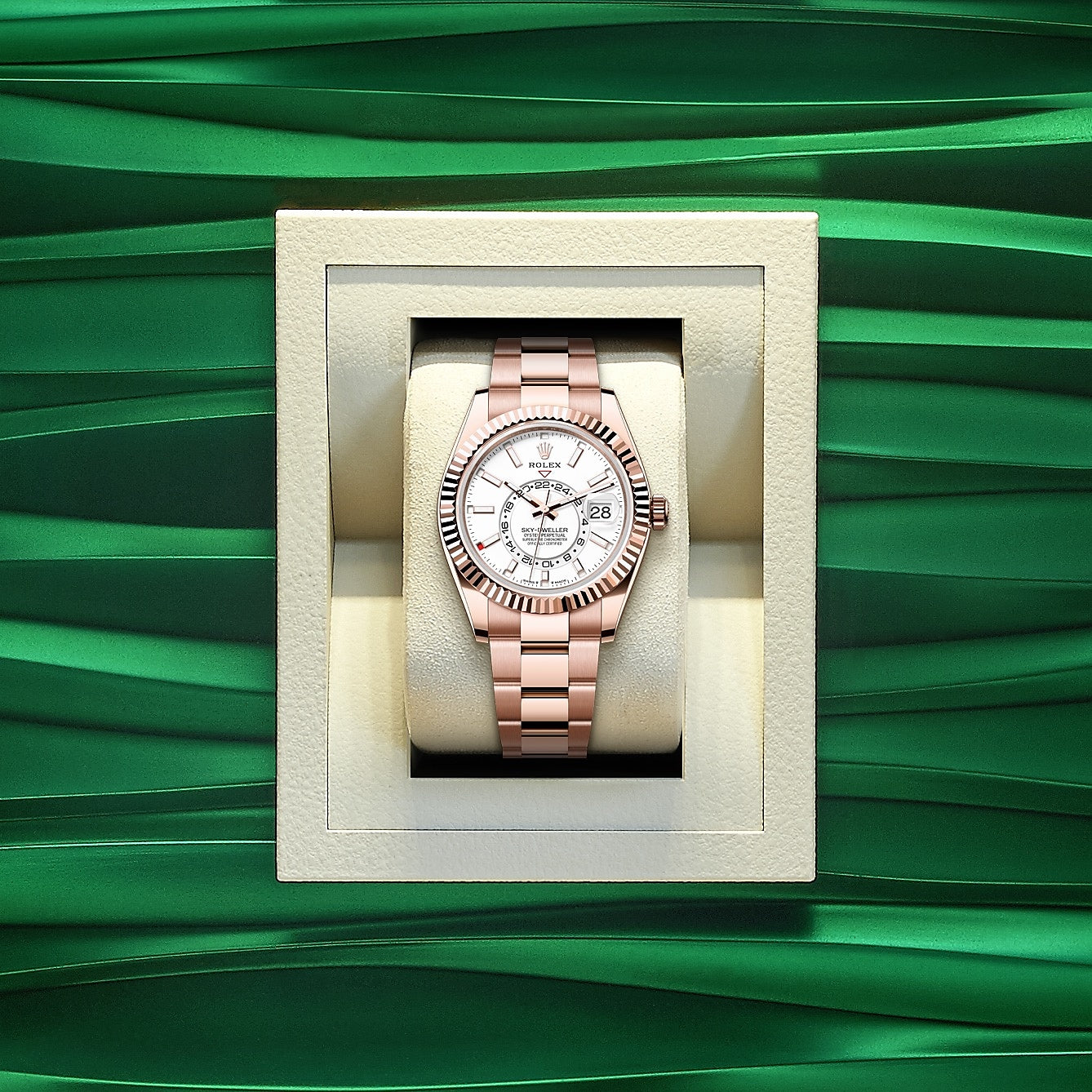 Sky-Dweller, 40mm, 18k Everose Gold, Ref# 336935-0003