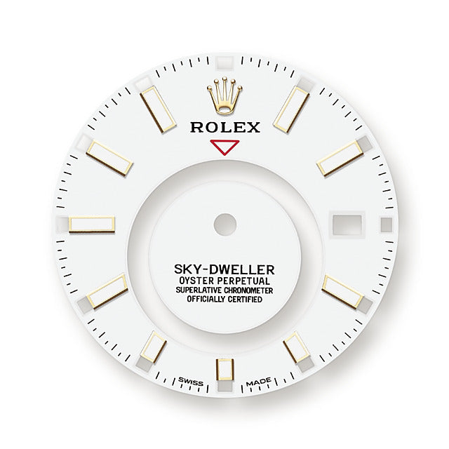 Sky-Dweller 42mm, 18k Yellow Gold, Oysterflex Ref# 326238-0006