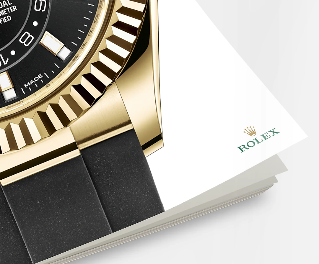 Sky-Dweller 42mm, 18k Yellow Gold, Oysterflex, Ref# 326238-0009
