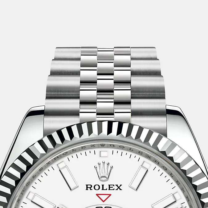 Sky-Dweller 40,8mm, Oystersteel and 18k White Gold, Ref# 326934-0002