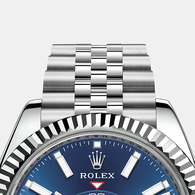 Sky-Dweller 42mm, Oystersteel and 18k White Gold, Ref# 326934-0004
