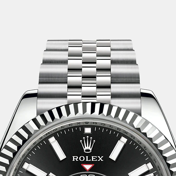 Sky-Dweller 42mm, Oystersteel and 18k White Gold, Ref# 326934-0006