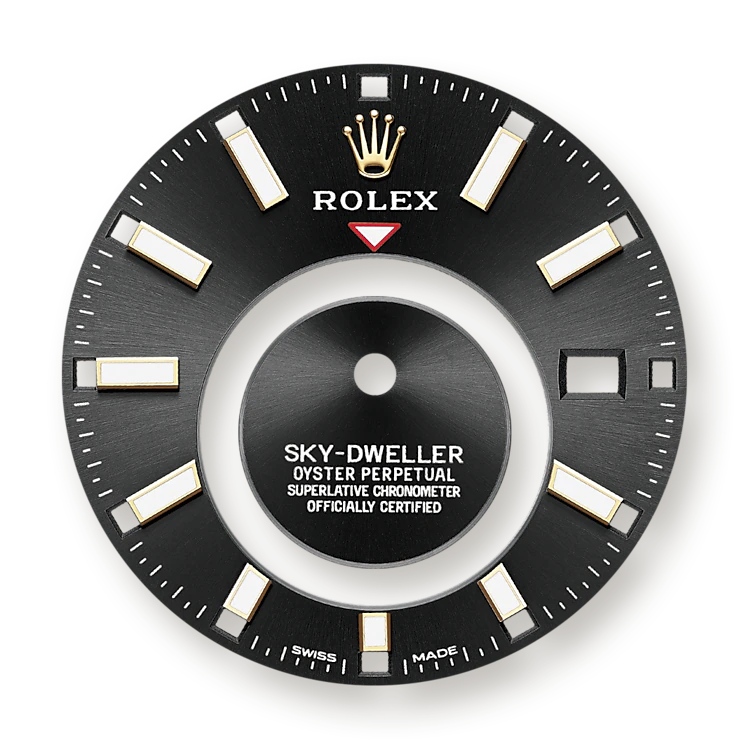 Sky-Dweller 42mm, Oystersteel and 18k Yellow Gold, Ref# 326933-0002