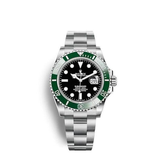 Submariner Date Oyster, 41 mm, Oystersteel m126610lv-0002 “Starbucks”