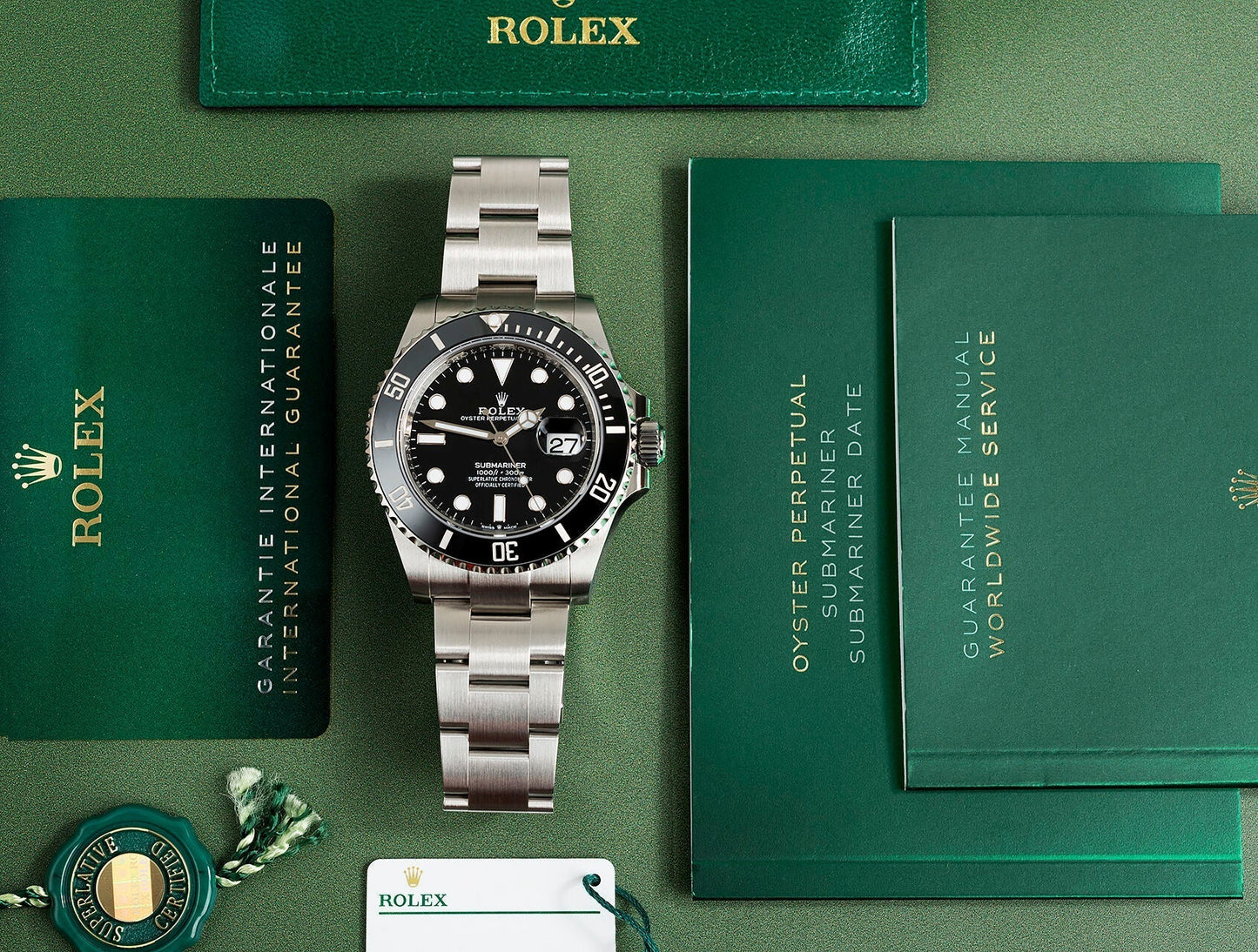 Submariner M126610LN-0001 Oyster, 41 mm, Oystersteel