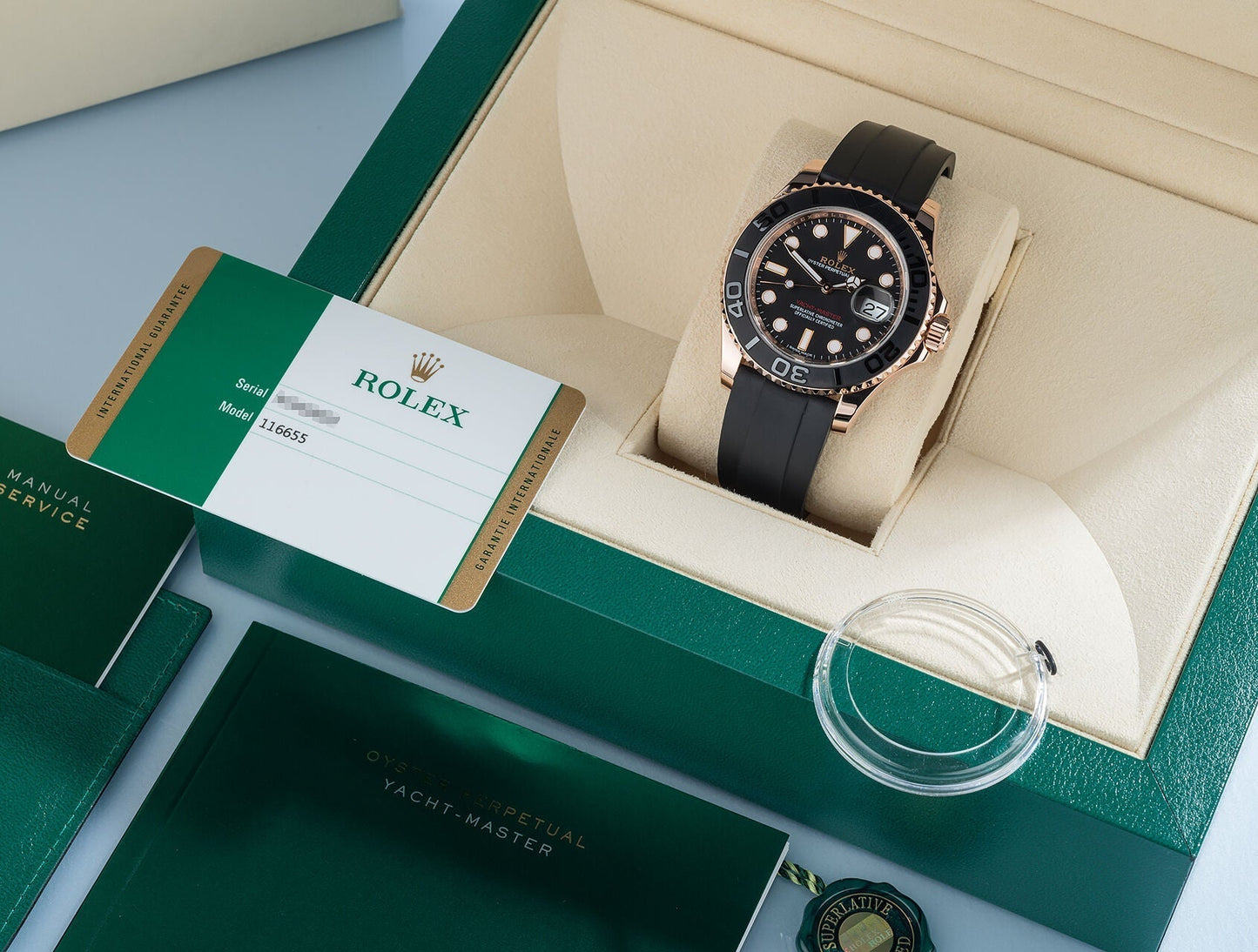 Yacht-Master M126655-0002 Oyster, 40 mm, Everose gold