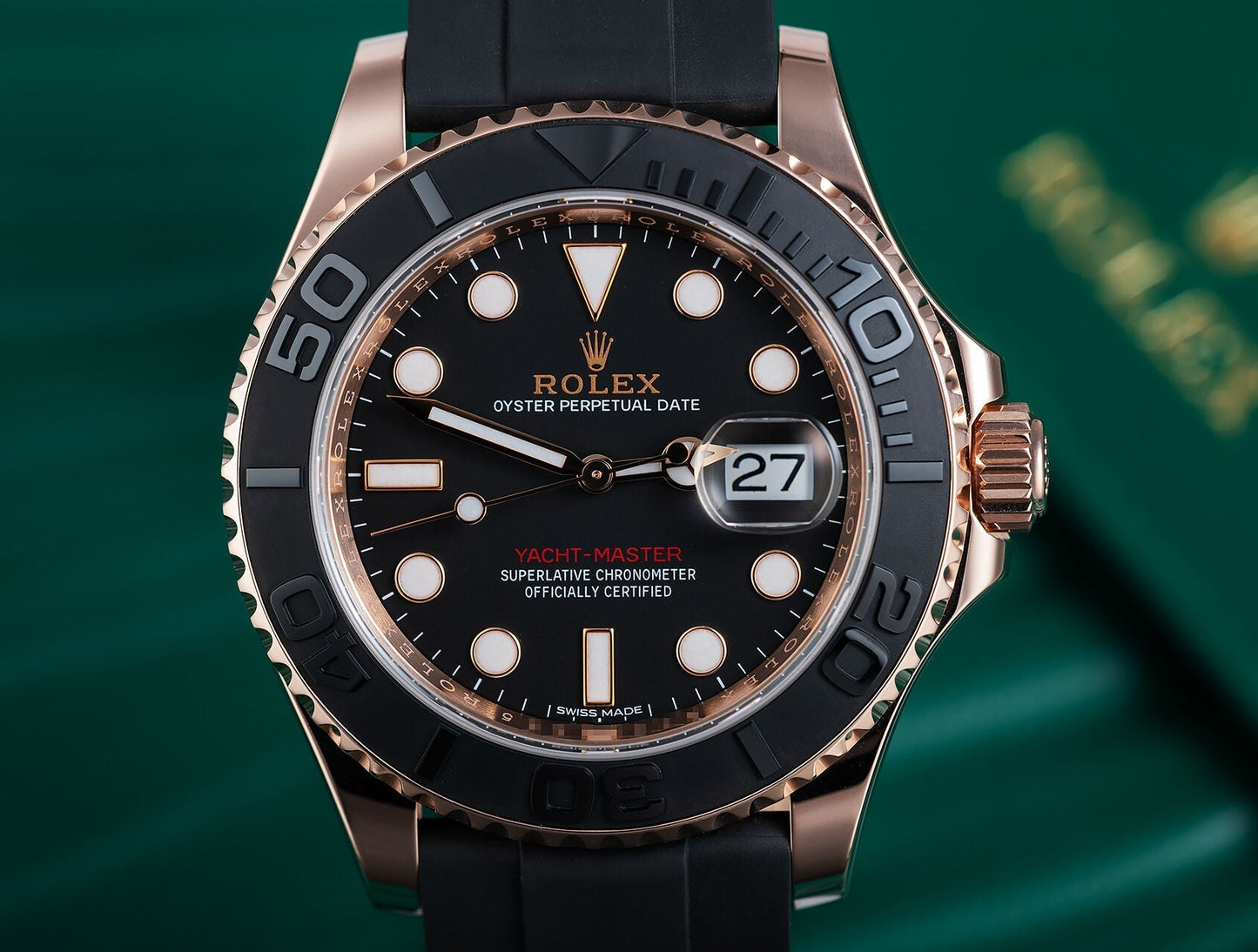 Yacht-Master M126655-0002 Oyster, 40 mm, Everose gold