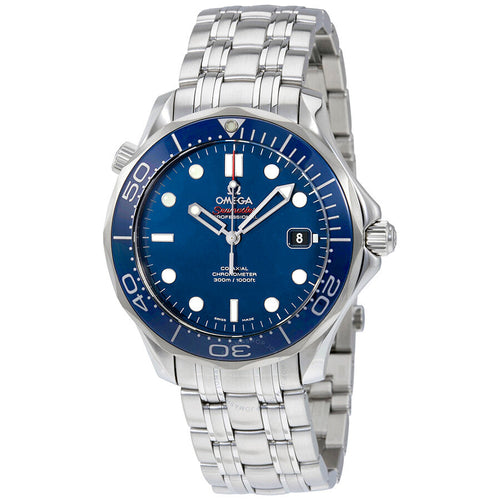 Seamaster Automatic Chronometer Blue Dial Men’s Watch